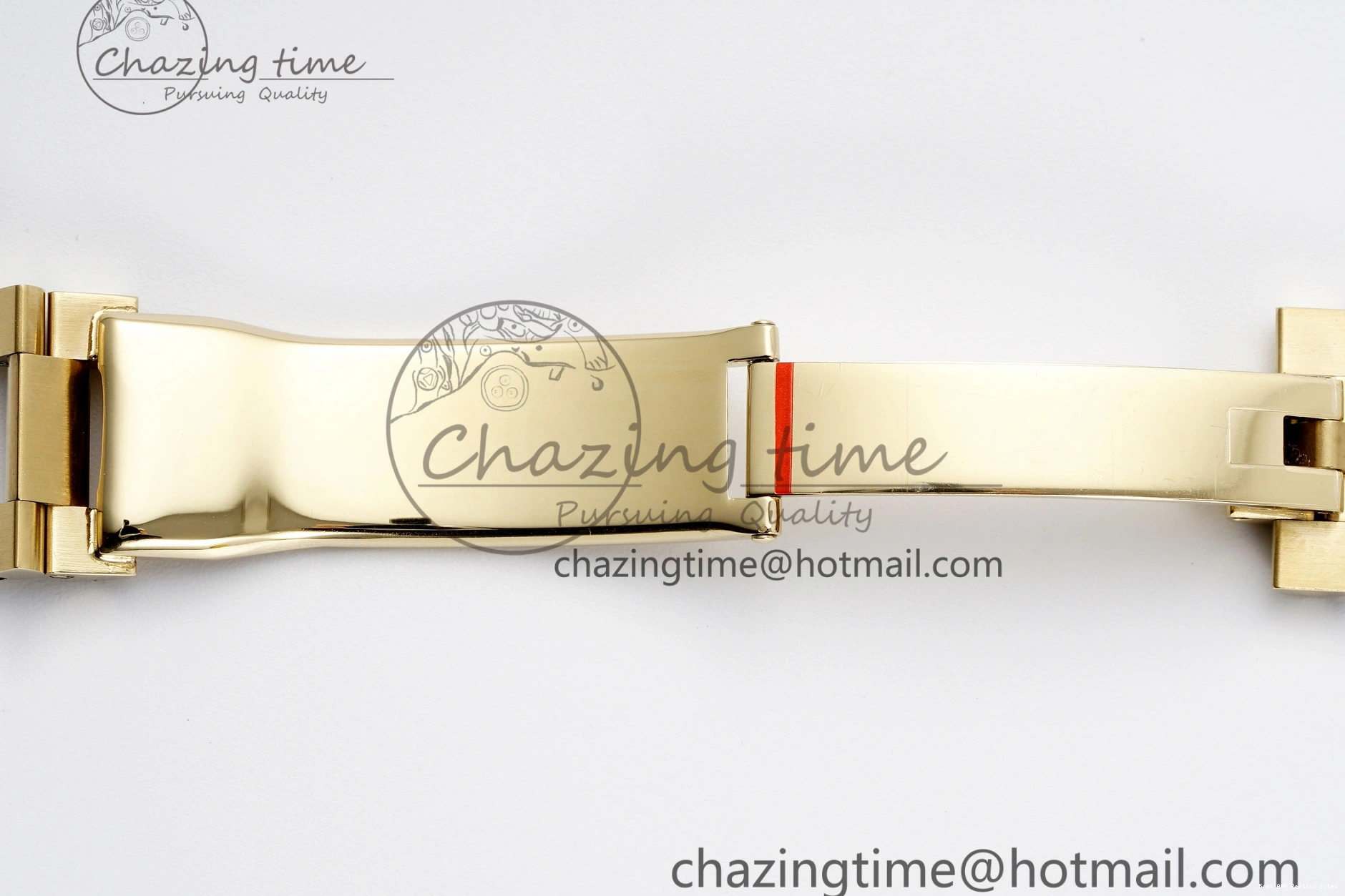 AAA Replica Watches 904L A2836 Green Gain Bracelet EasyMatch YG on V Roman 40 JDF DayDate Dial Markers Weight Steel 1822 President 0109